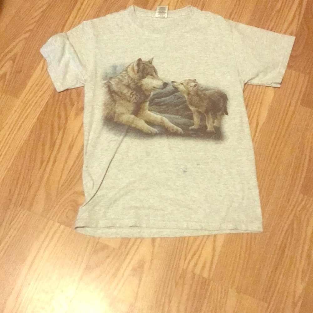 Children’s wolf shirt